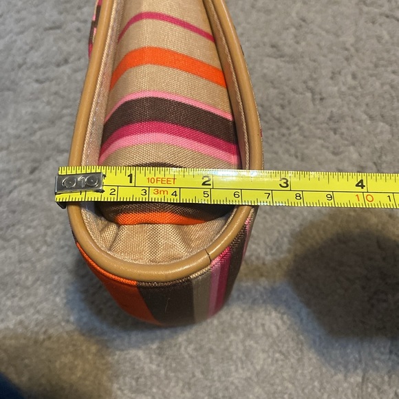 Kate Spade Small Canvas Striped Purse - Picture 10 of 12